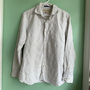 Men's Tommy Bahama Island Modern Fit Shirt Size L/G White